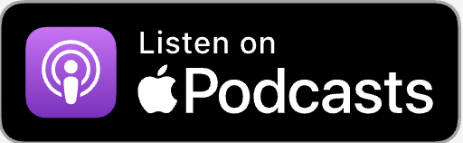 Liste on Apple Podcast Badge
